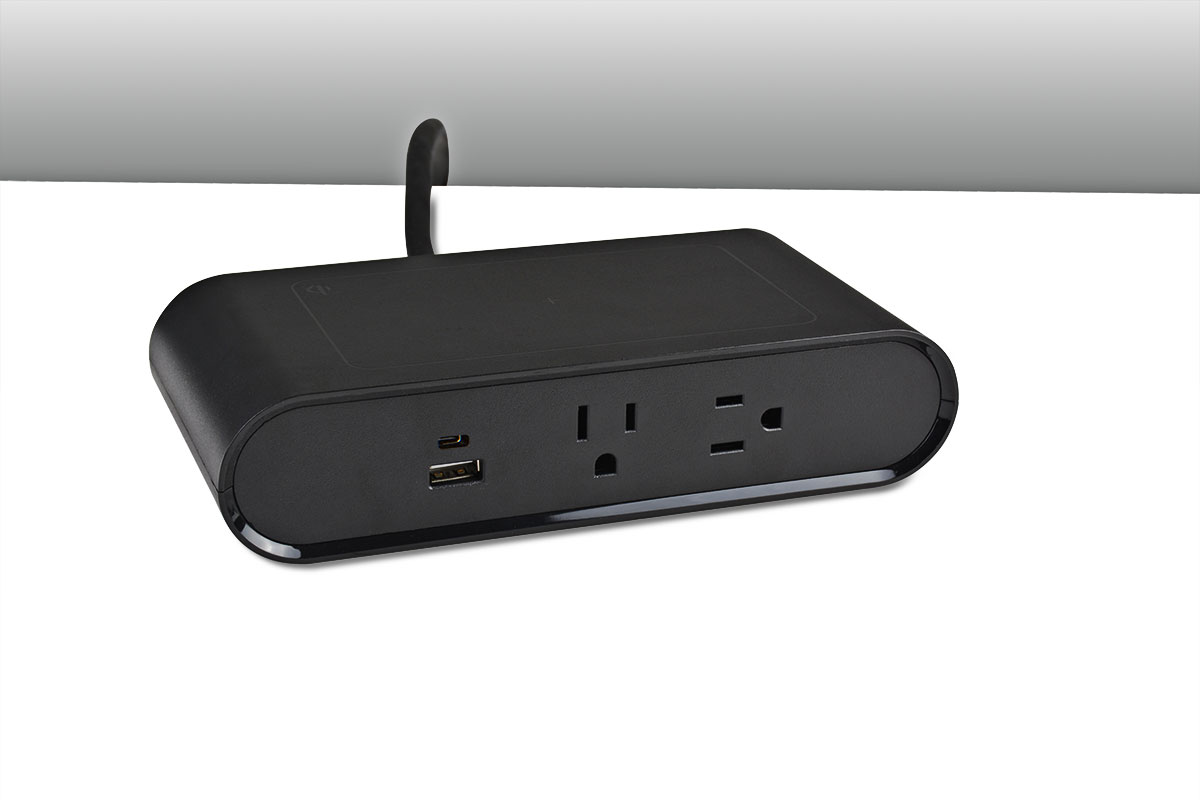 Tabletop Power Interface - 2 Power/Dual USBA+C Questions & Answers