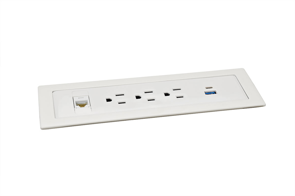 Recessed Power Grommet - 3 Power/Data/USBA+C Questions & Answers