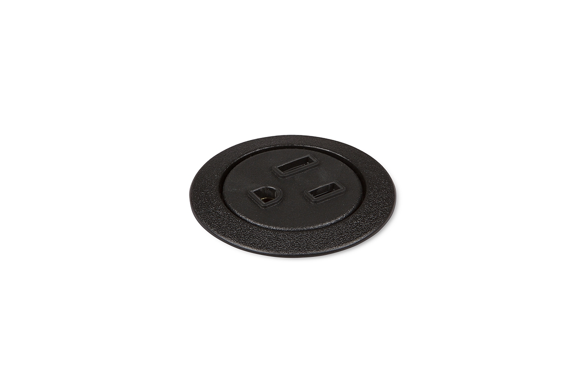 Does this power grommet have a locking ring for installation?