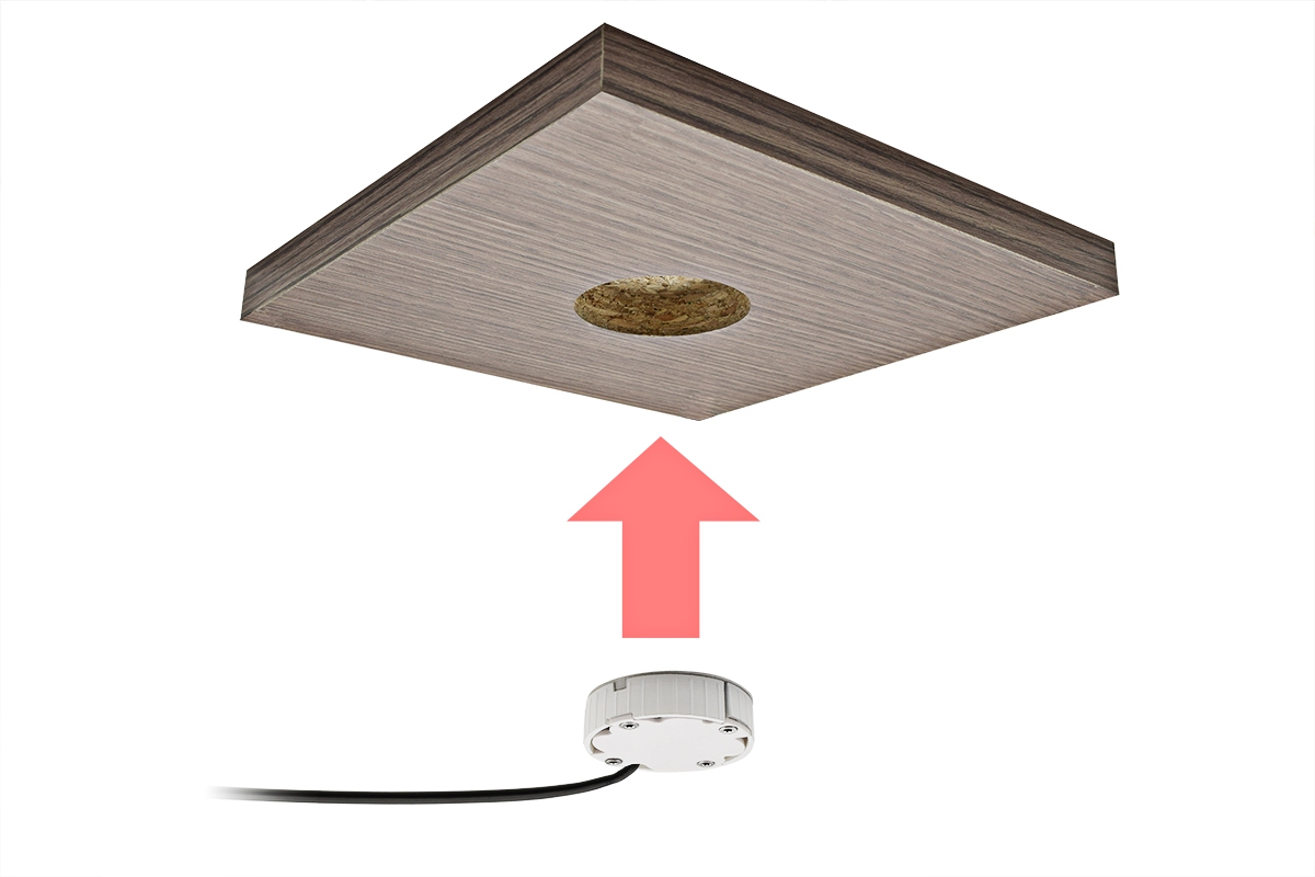 Can this charger be installed under a quartz or natural stone surface?