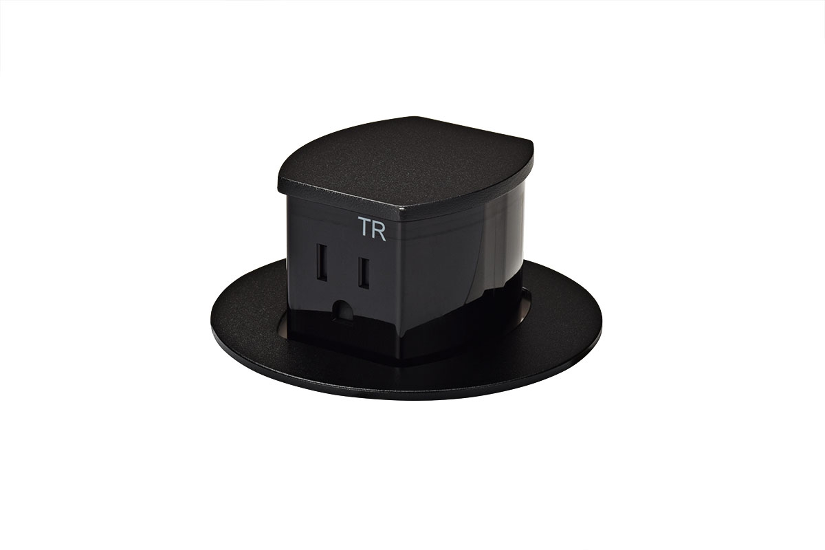 Does this pop up outlet require plugging in for the kitchen counter?