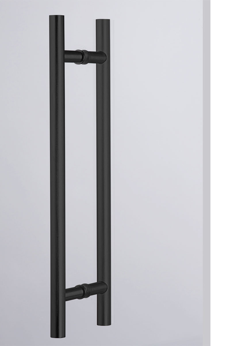 Slim Cylindrical Door Handle Back-To-Back 16" Length Questions & Answers