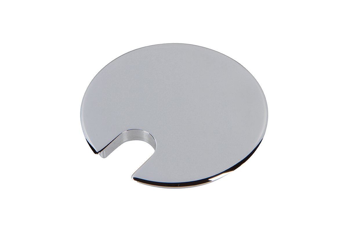 Are 2-3/4" Solid Brass Desk Grommet Caps flush with stone tops?