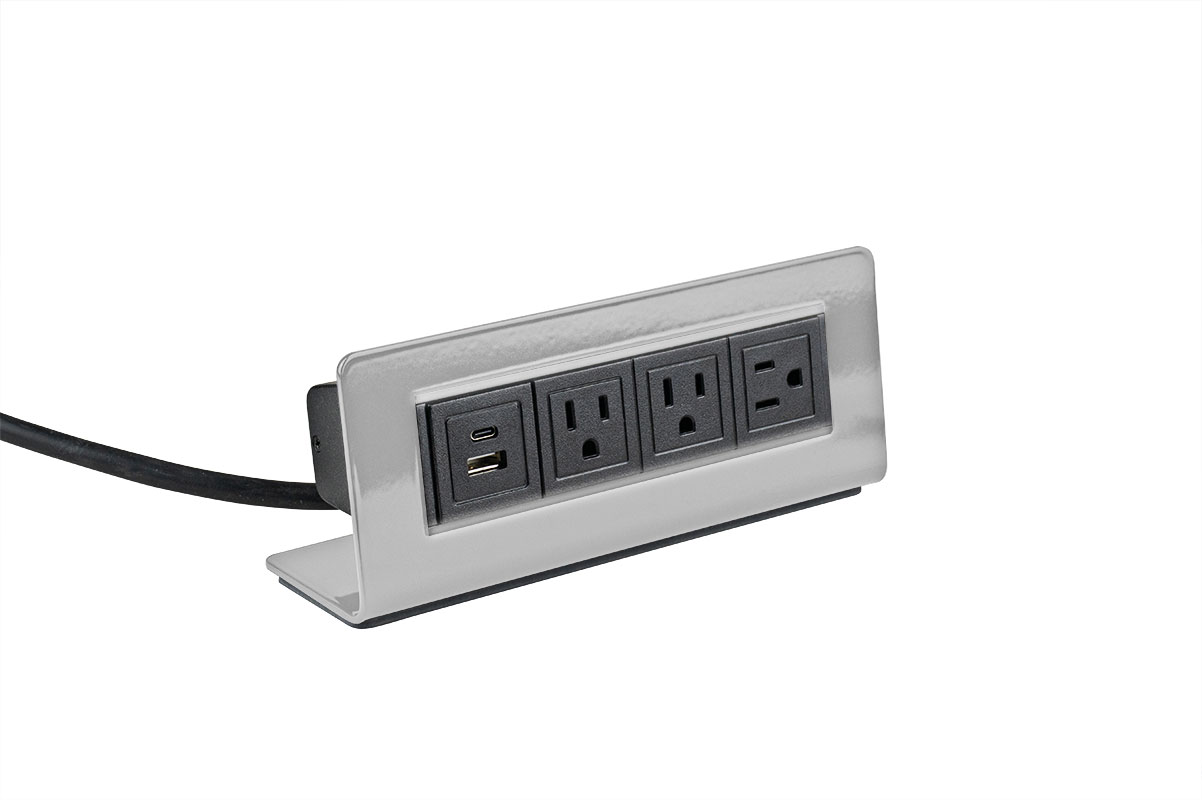 Tabletop Power Unit - 3 Power/Dual USBA+C Questions & Answers