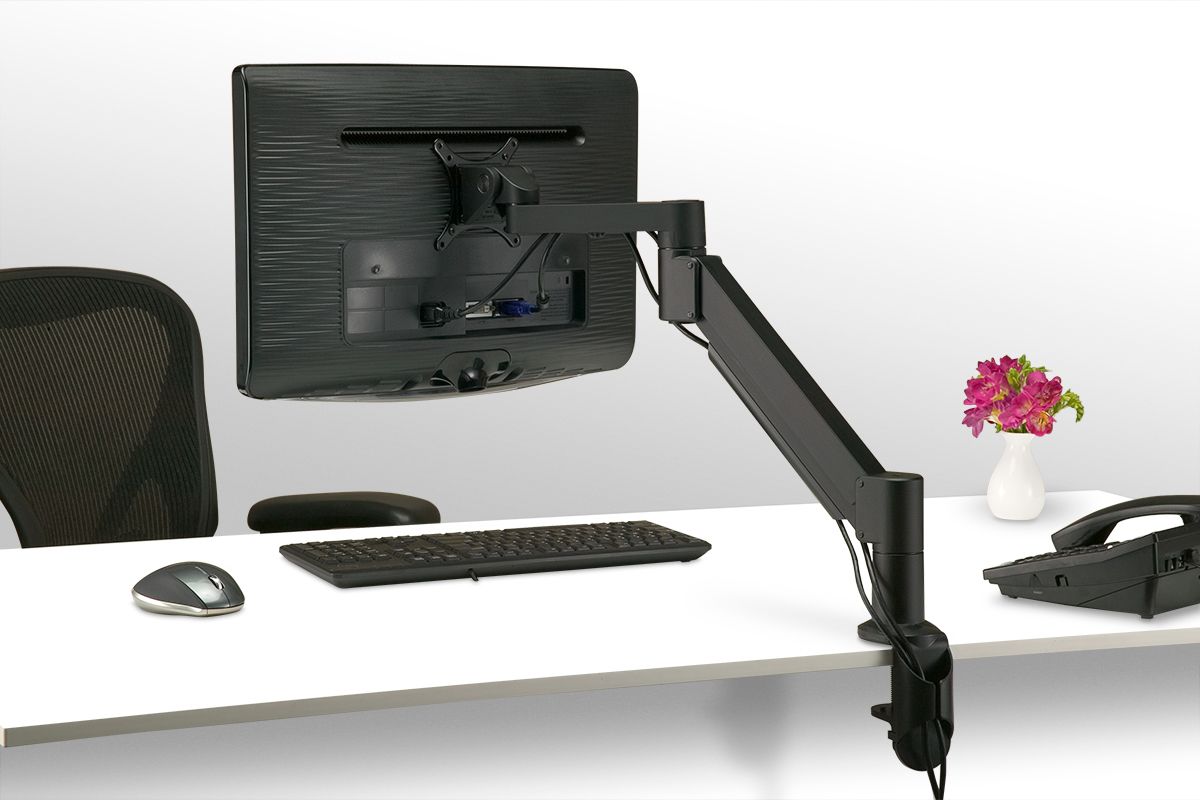 Flat Screen Single Monitor Arm - Monitor Arms - Mockett