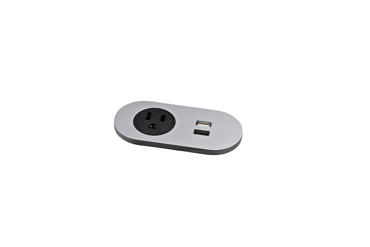 Recessed Power Dock - Recessed Power Outlets - Mockett