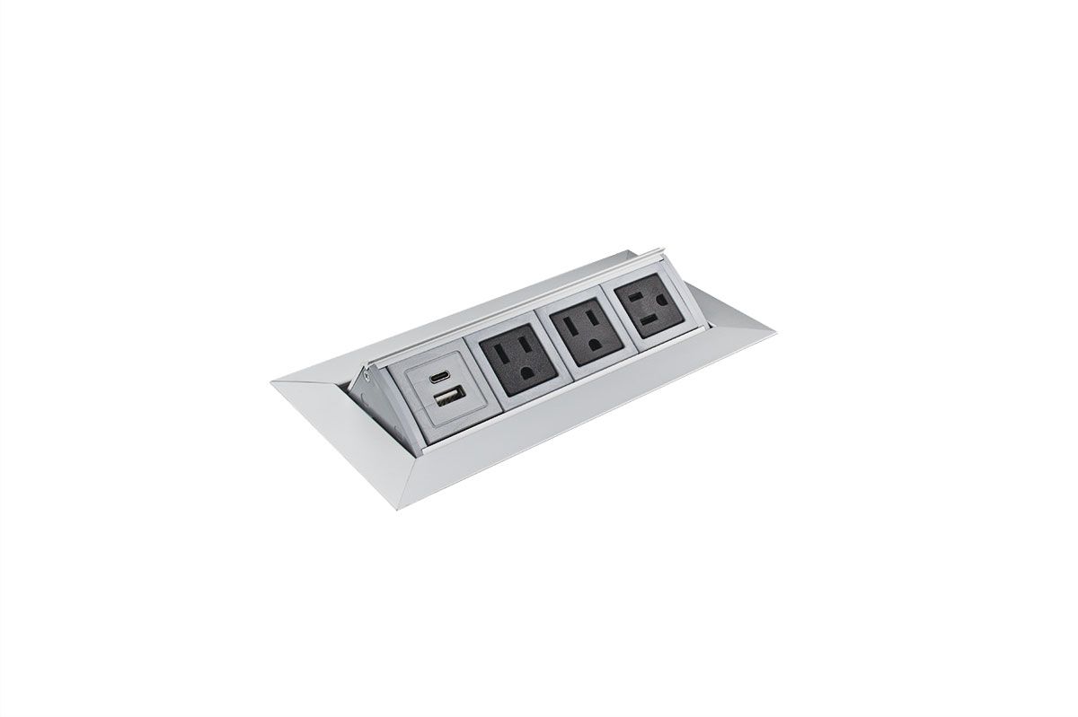 アデレイslimメソッド　3本 Medium Pop-Up Power Grommet - Pop Up Power Outlets - Mockett