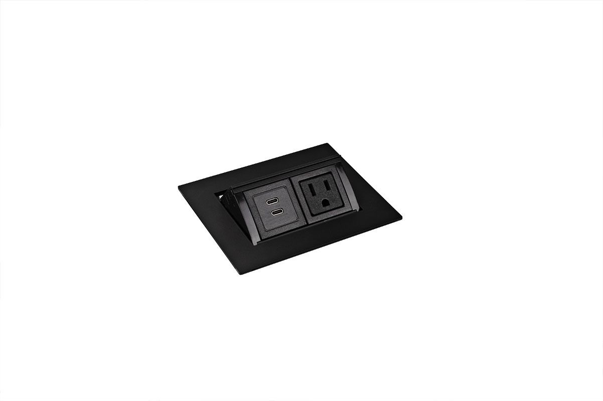 Flip-up Power Grommet - Pop Up Power Outlets - Mockett