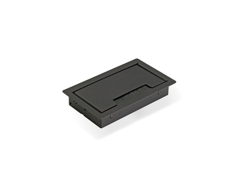 Brush Grommet w/Lid - Metal Grommets - Mockett