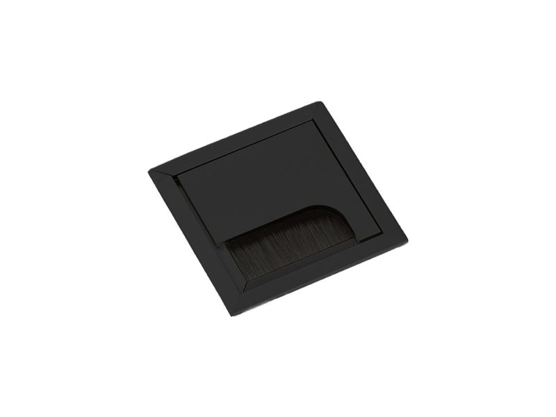 80mm Square Brush Grommet - Metal Grommets - Mockett