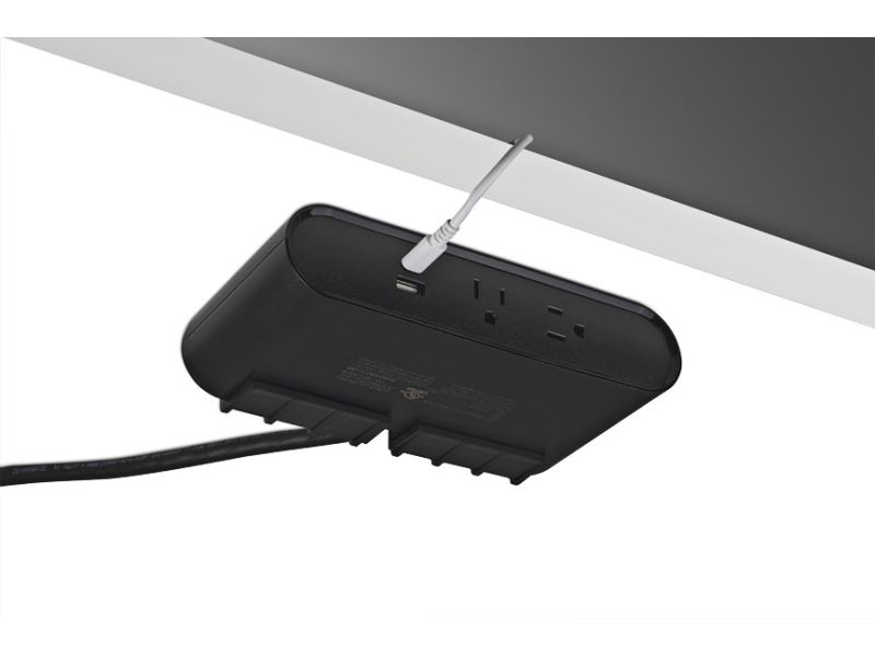 Power Interface Under Desk Mount - Under Desk & Edge-Mount Power