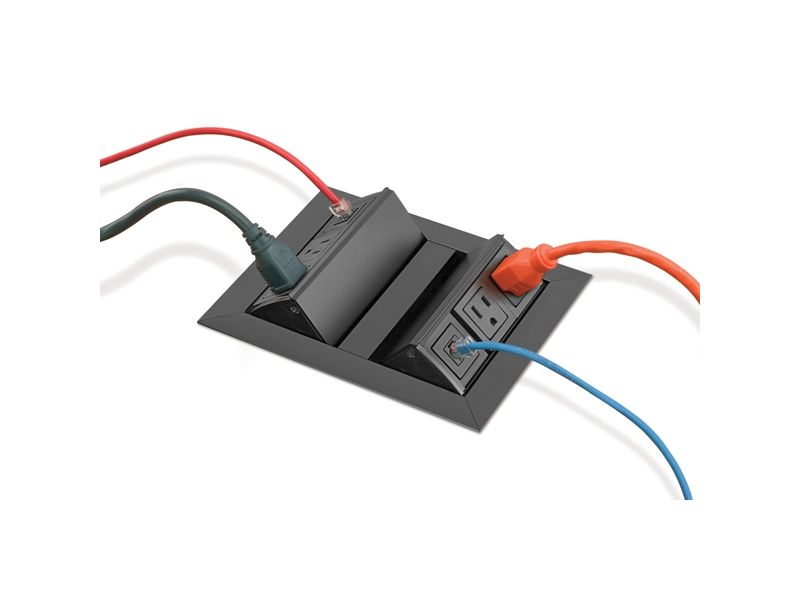 パーツ PPT3 Plug-in PowerThrottleMercedesType-2 Medium Dual Pop-Up Power Grommet - Pop Up Power Outlets - Mockett