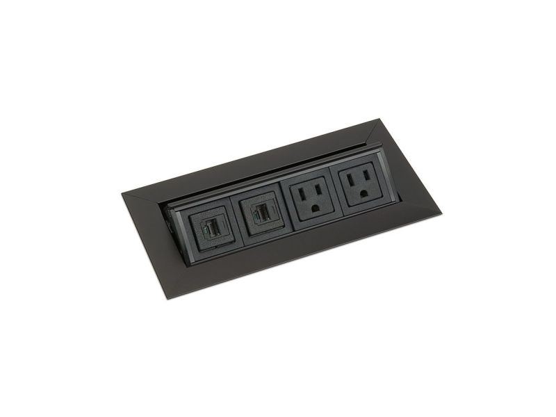 Daisy Chainable Circuit - 2 Power/2 Data - Pop Up Power Outlets