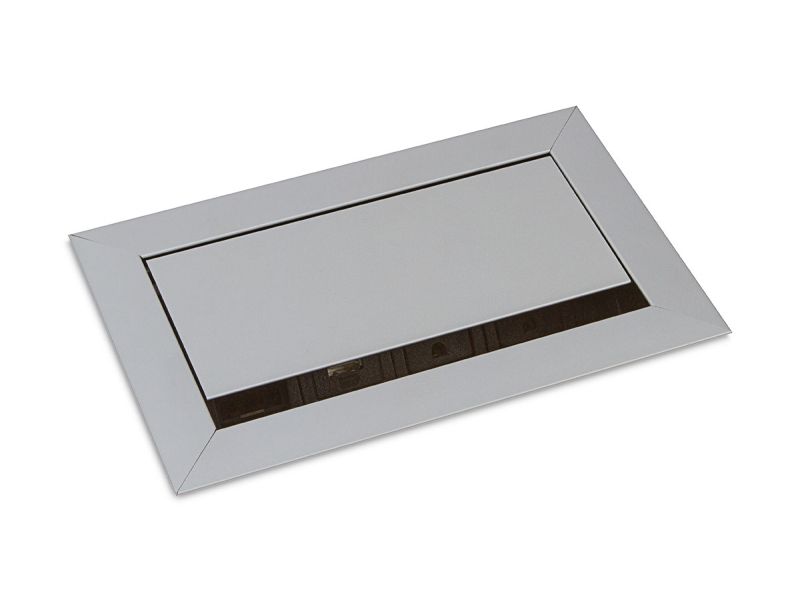 Recessed 2 Power/1 Data/Dual USB Grommet - Recessed Power Outlets