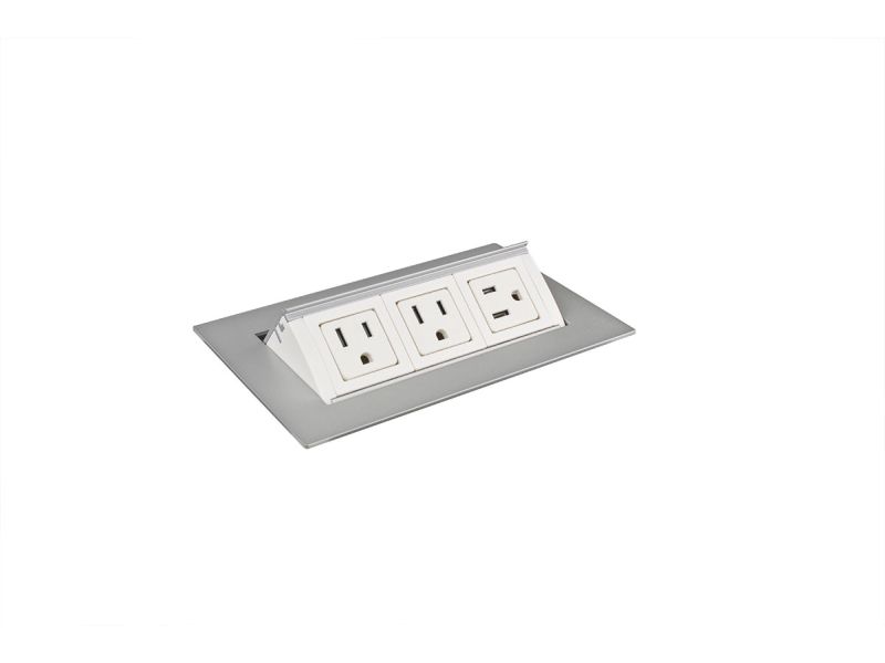 Pop-Up Power Grommet - Pop Up Power Outlets - Mockett