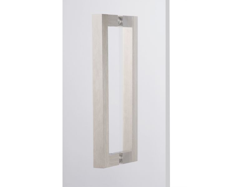 Square Door Handle Back-to-Back Set - Door Handles - Mockett
