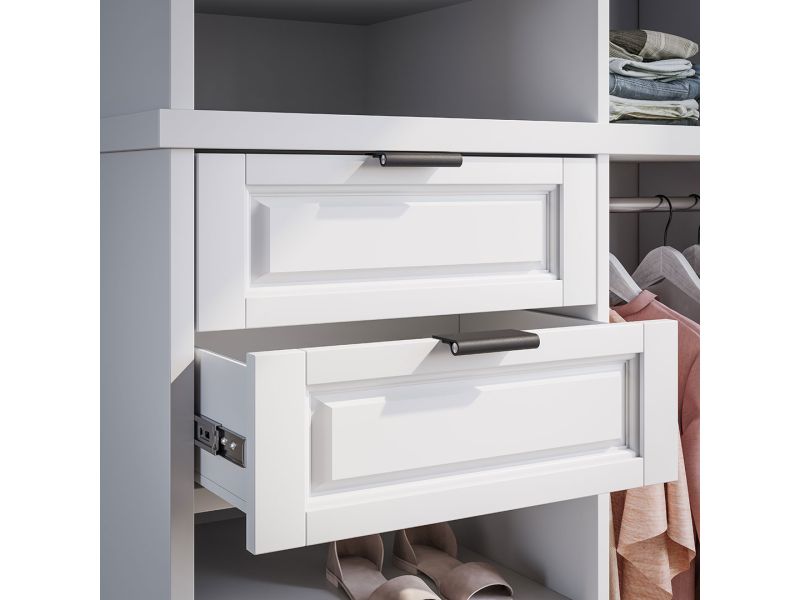 Leather Edge Tab Pull - Leather Drawer Pulls - Mockett