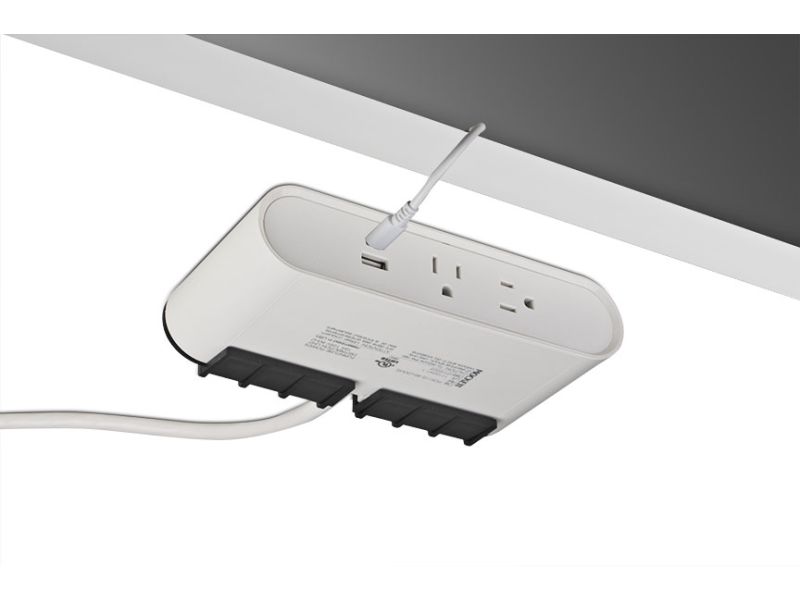 Power Interface Under Desk Mount - Under Desk & Edge-Mount Power
