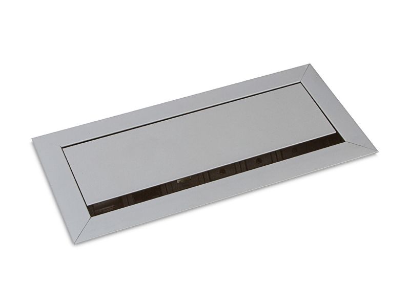 Recessed 3 Power/2 Data/Dual USB Grommet - Recessed Power Grommets