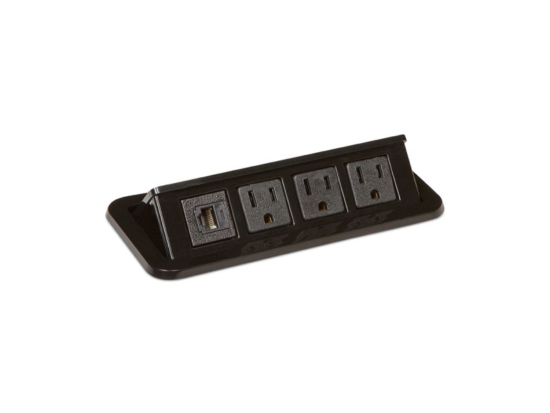 Flip-Up Power Grommet - Pop Up Power Outlets - Mockett