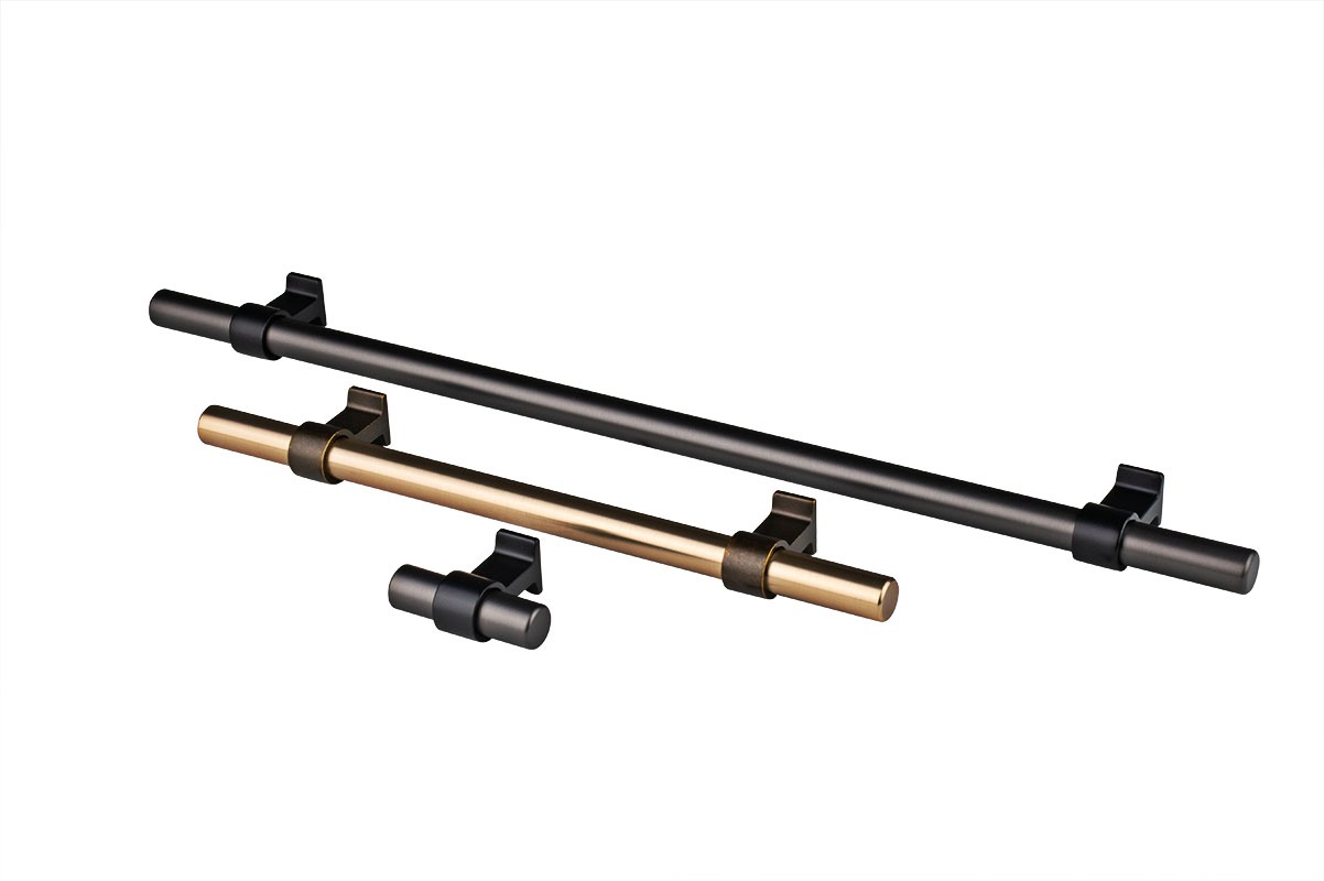 Fusion Drawer Pulls - Mixed Metal Drawer Pulls - Mockett