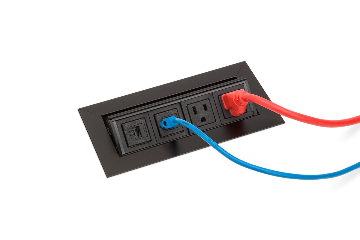 Medium Pop-Up Power Grommet - Pop Up Power Outlets - Mockett