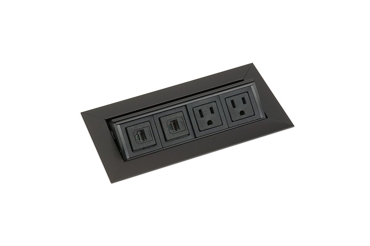 Daisy Chainable Circuit - 2 Power/2 Data - Pop Up Power Outlets