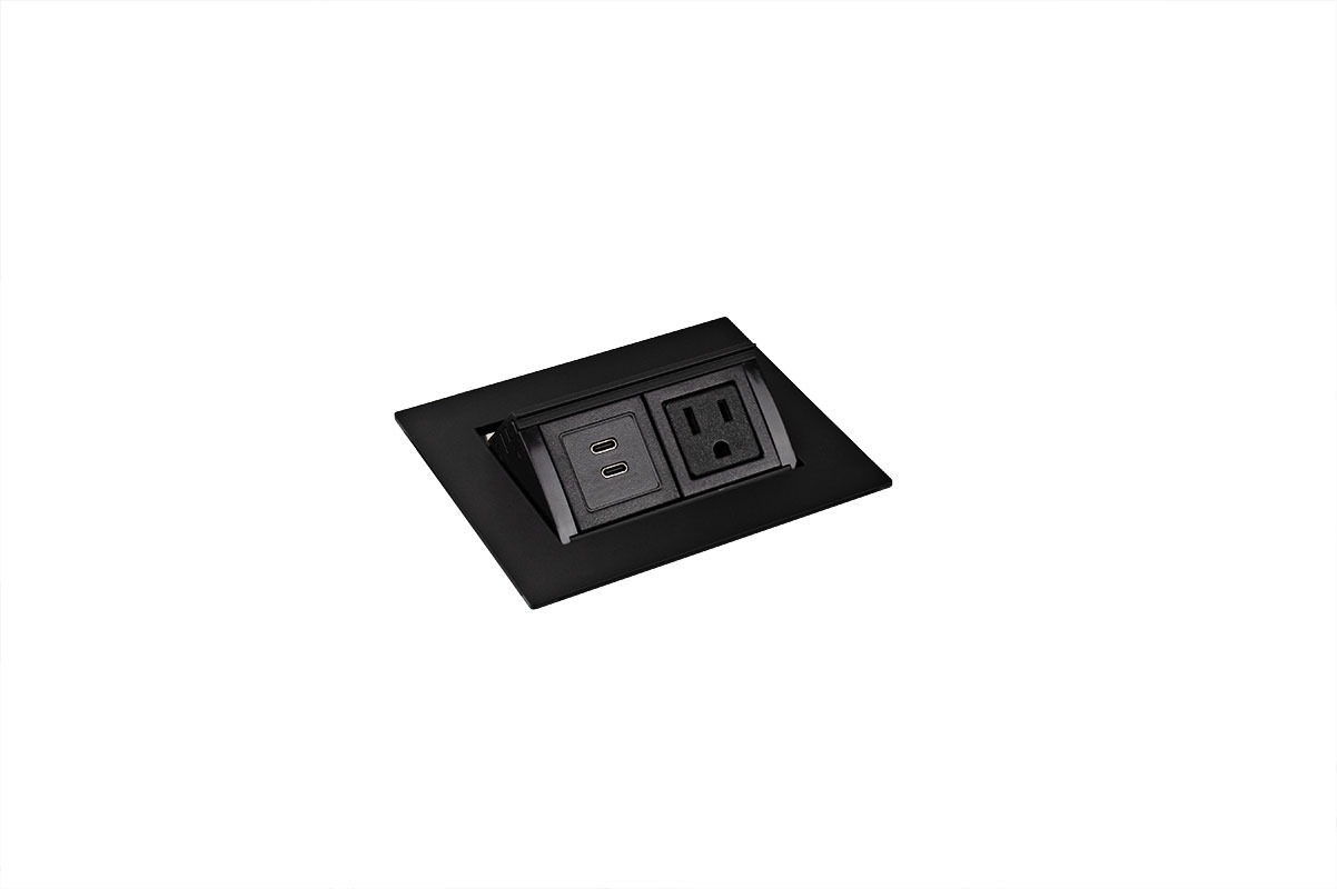 Flip-up Power Grommet - Pop Up Power Outlets - Mockett