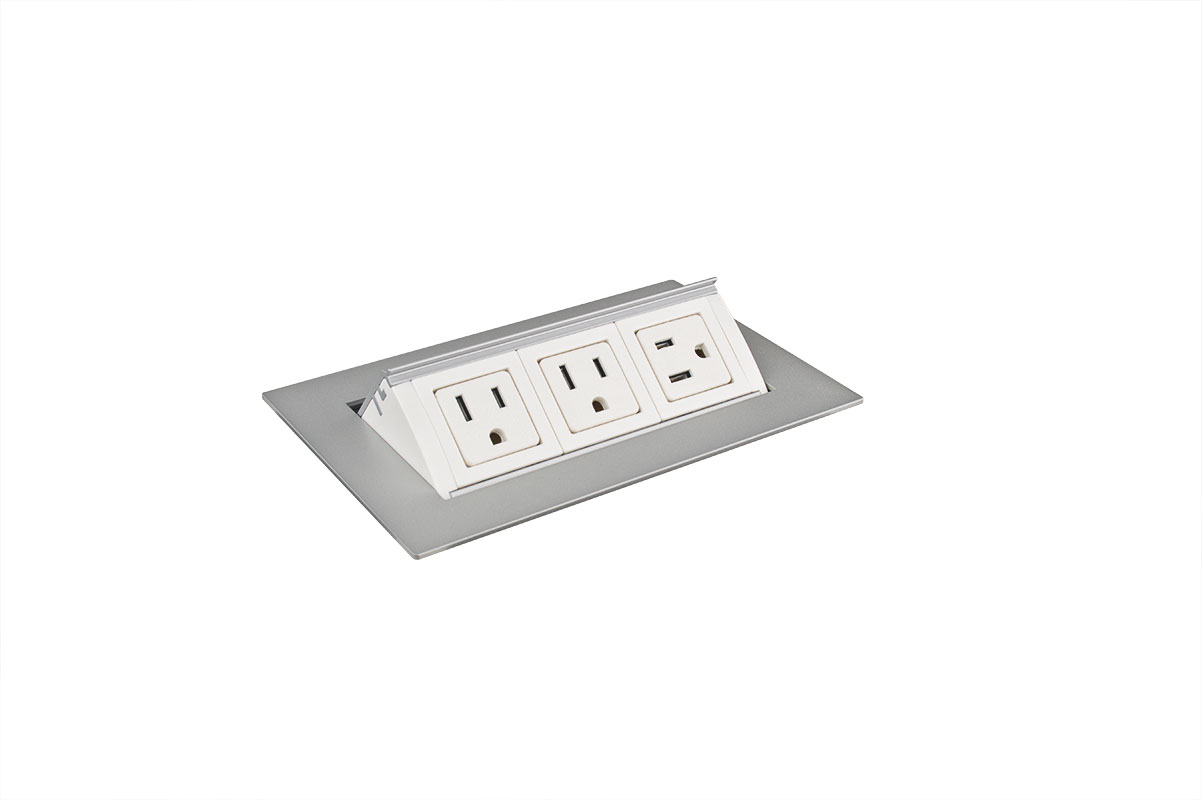 Pop-Up Power Grommet - Pop Up Power Outlets - Mockett