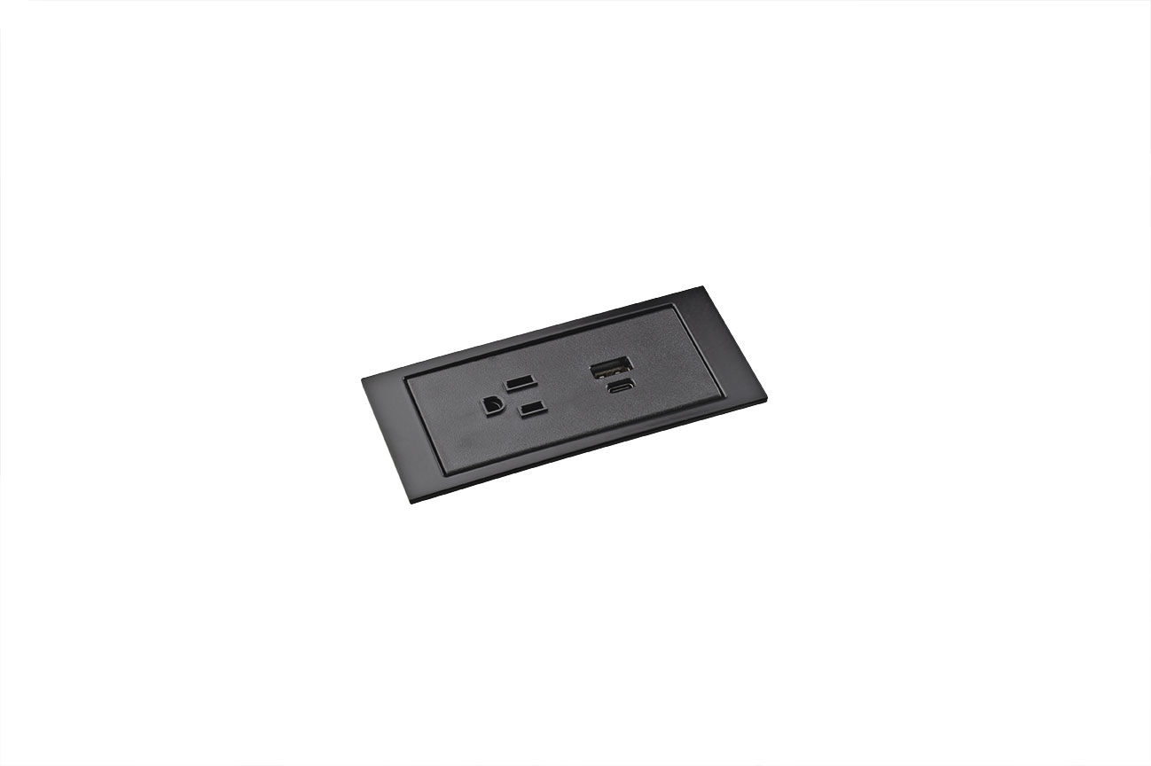 Minimalist Surface Mount Grommet - Recessed Power Grommets - Mockett