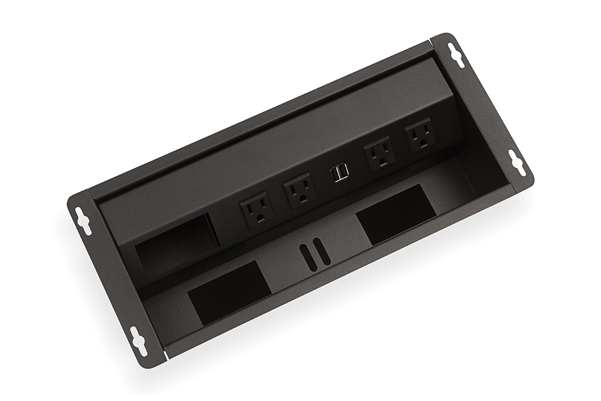 NEC Mate Win11 Office2021 リカバリーUSB Recessed Mount Power Hub - (4 Power/Unloaded) - LIMITED TO STOCK